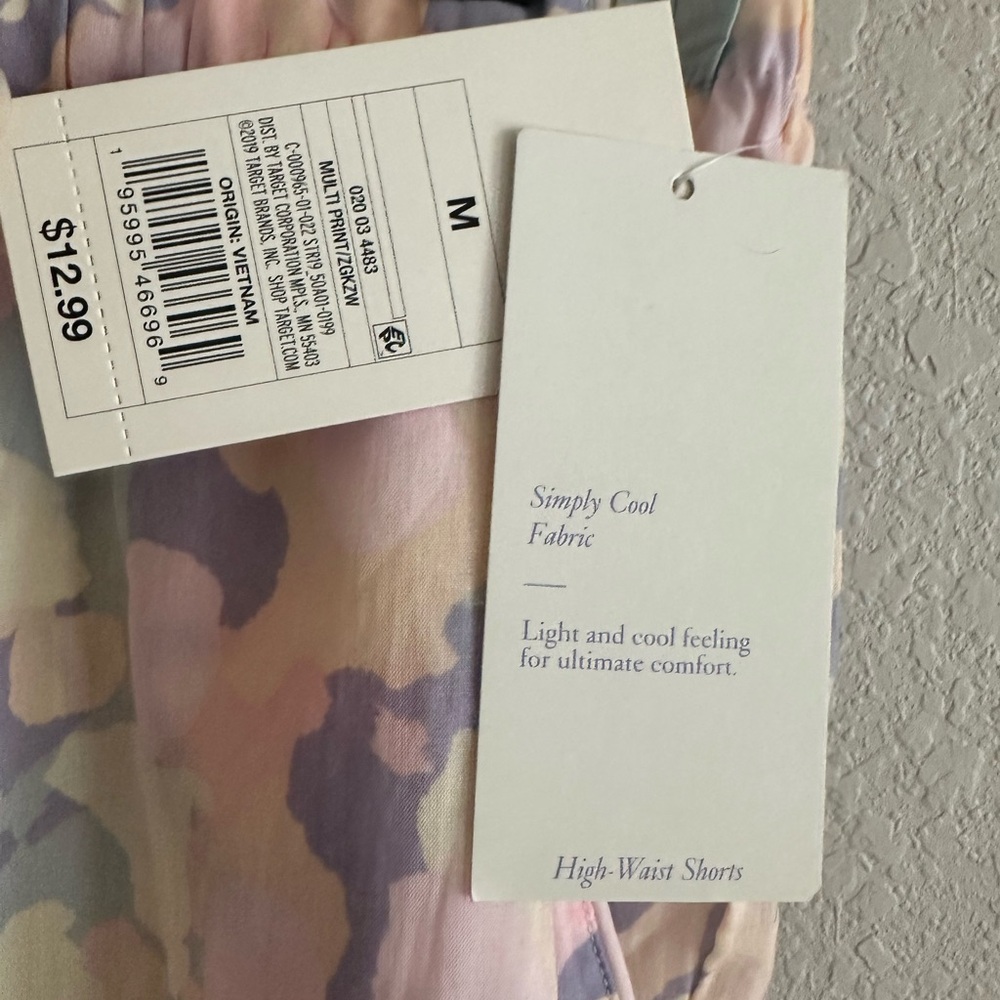 Target Multicolor High-Waist Shorts - Picture 2 of 2